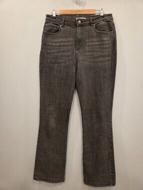 American Tall Grey Britney High Rise Boot Cut 33/35
